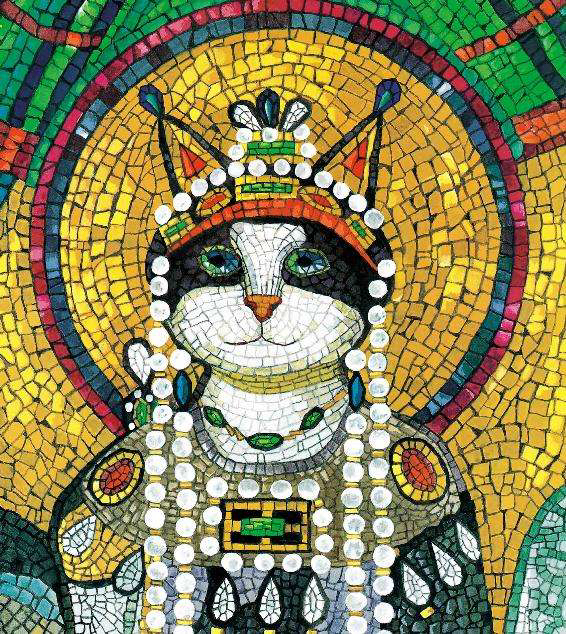 来自于《名画都是猫》